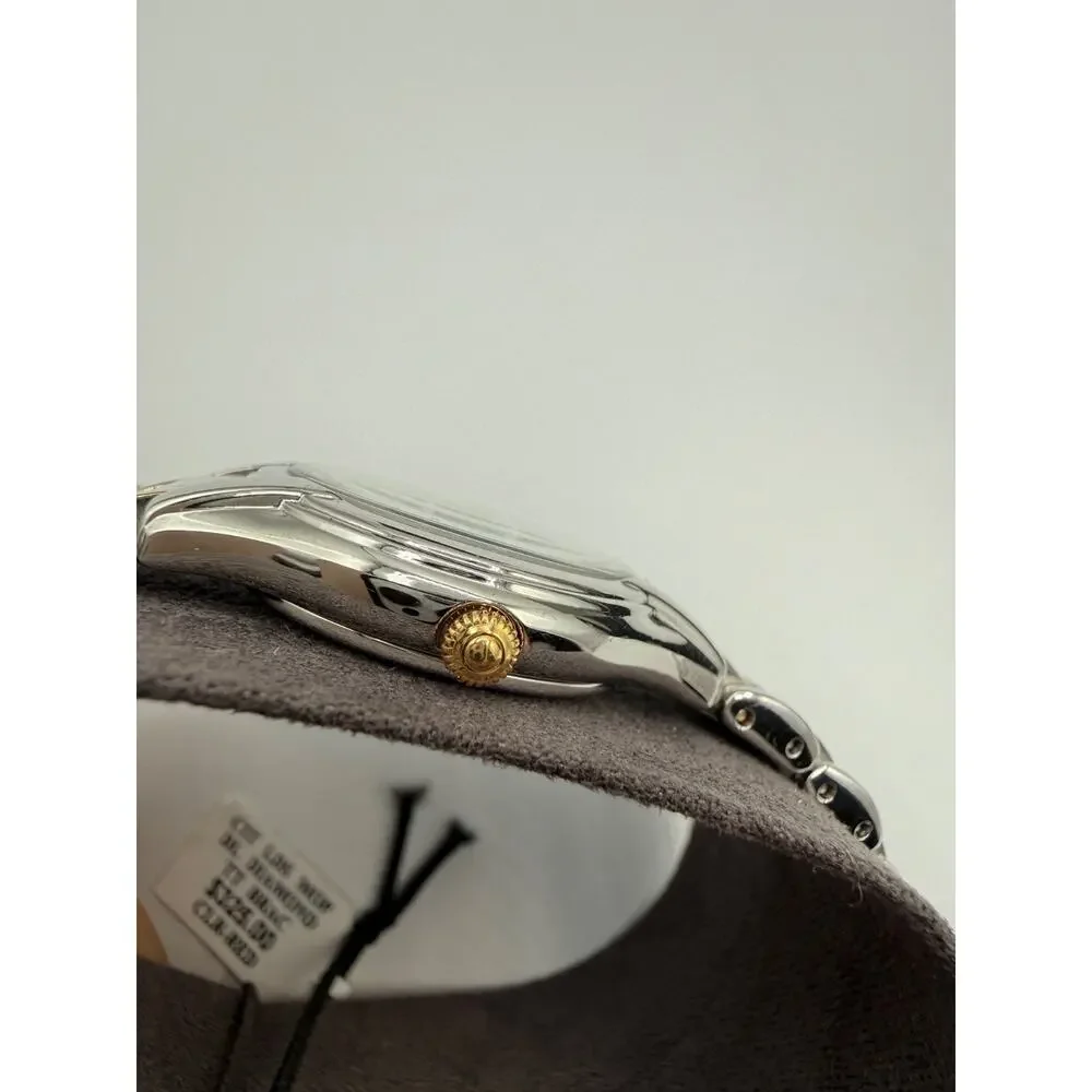 Citizen Eco-Drive EM0284-51N Women's MOP Diamond Two Tone Watch NOS Box